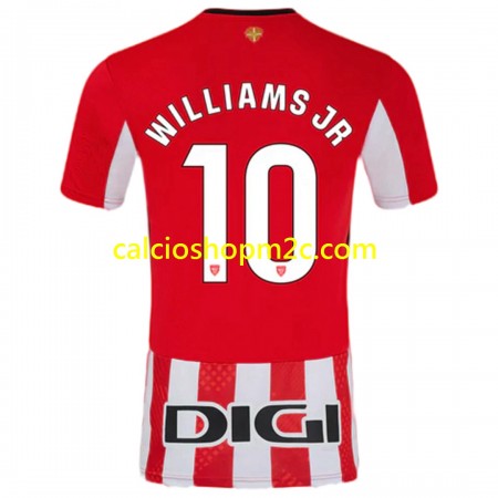 Athletic Bilbao Williams JR 10 Maglia Prima 2024/2025 Manica Corta